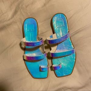 Holographic Dolce Vita Sandals